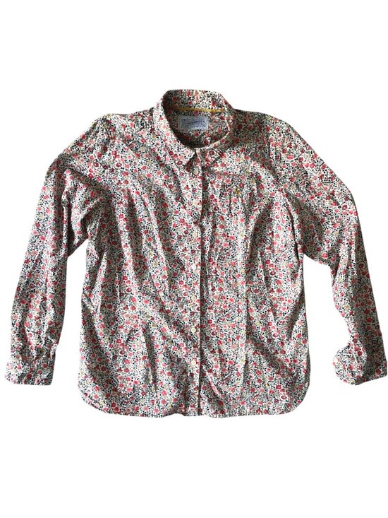 Joules Tops - Joules SuperDuper Shirting Ditzy Floral Print 100% Cotton Button Down Blouse 14